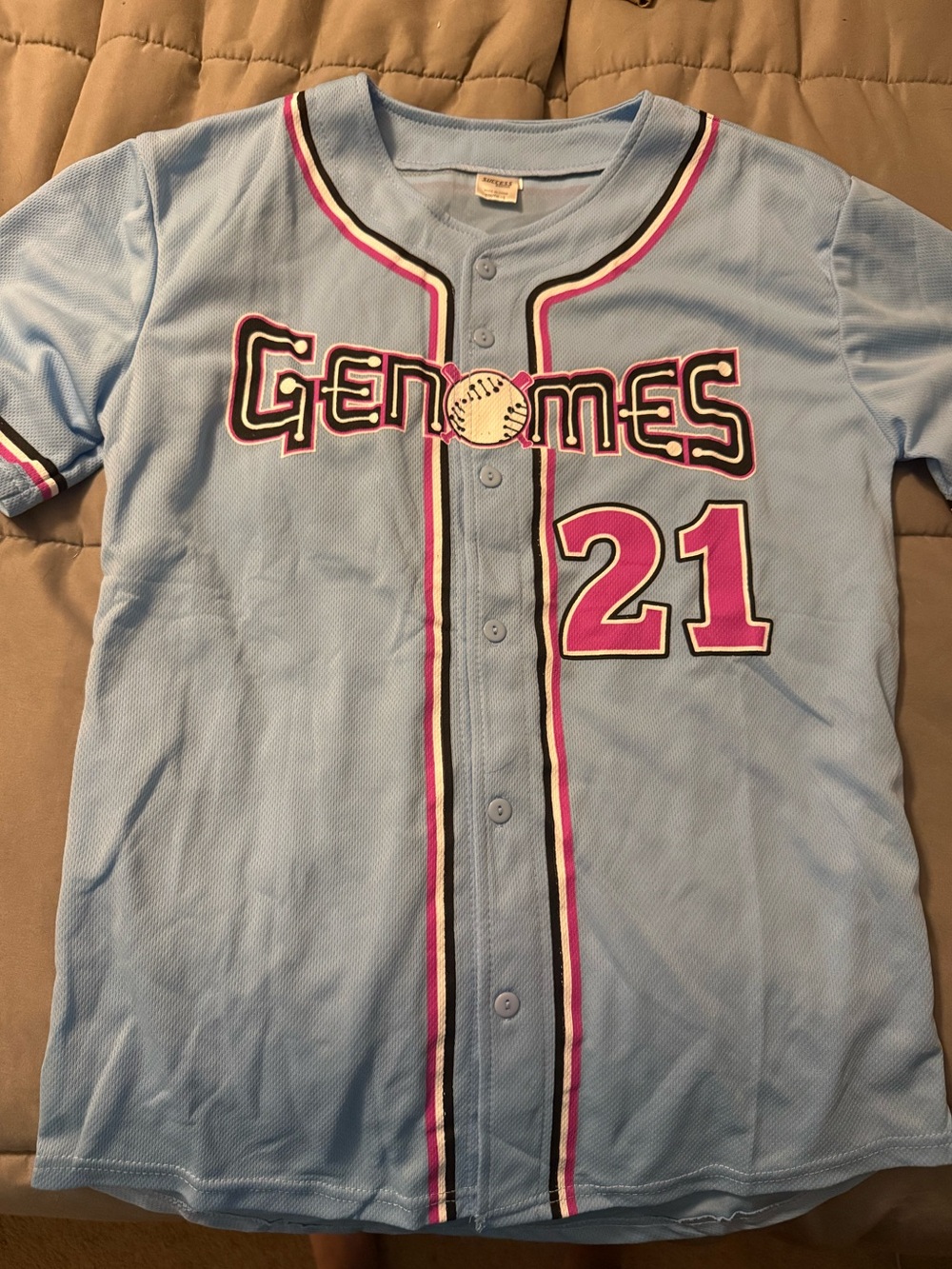 Baseball jersey youth large
